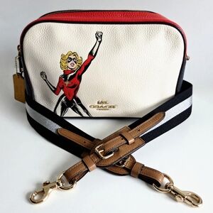 Coach × Marvel Jes Crossbody / Shoulder Bag With Hang Tag, Excellent Condition